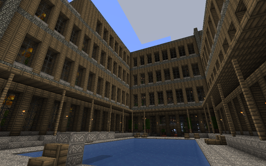 minecraft castle map download zip